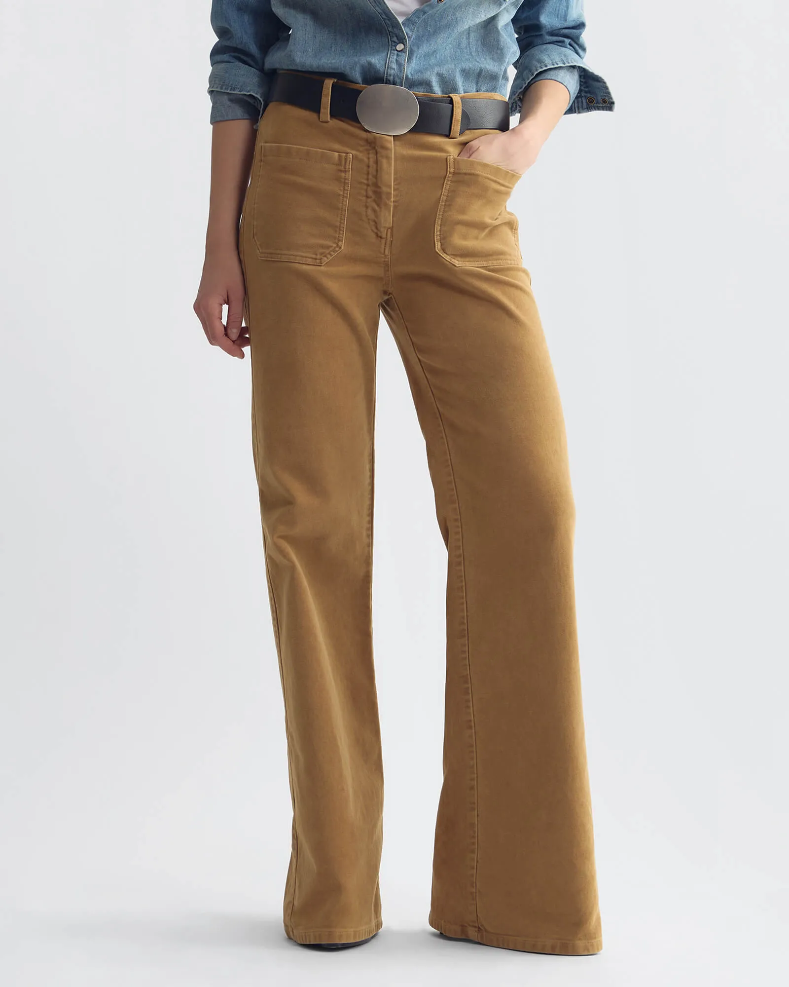 FLORENCE MOLESKIN PANT sold by Nili Lotan product image thumbnail 4