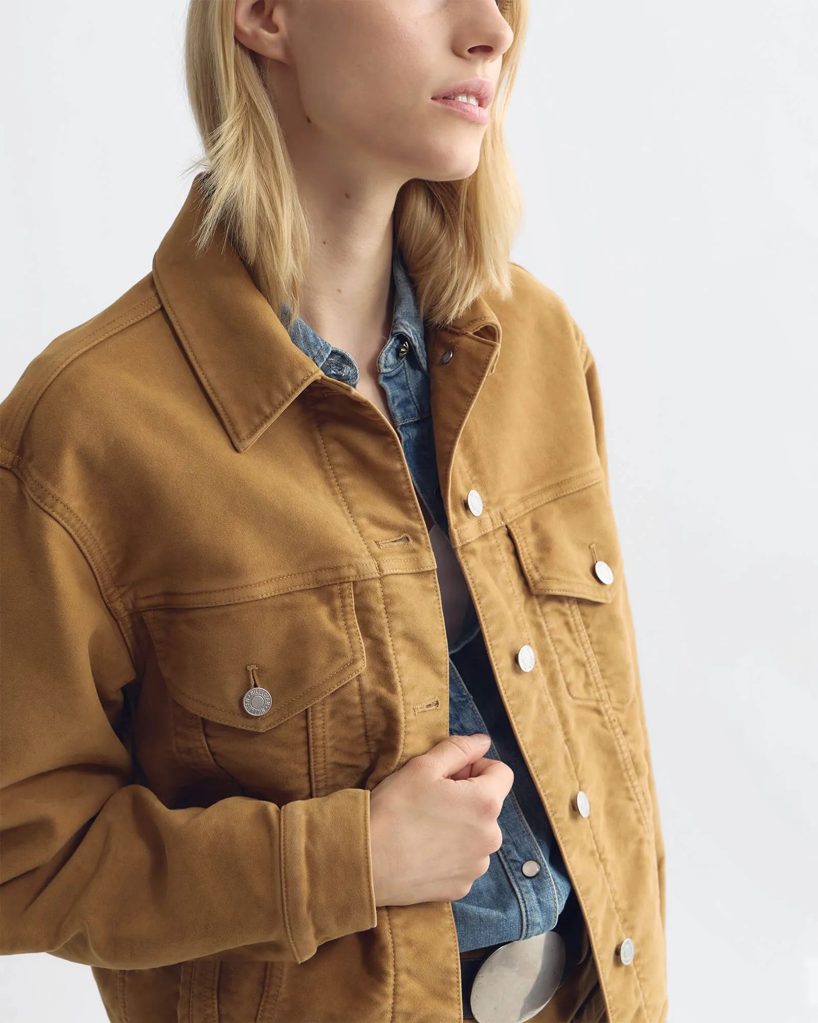 MARIAN MOLESKIN JACKET sold by Nili Lotan product image thumbnail 3