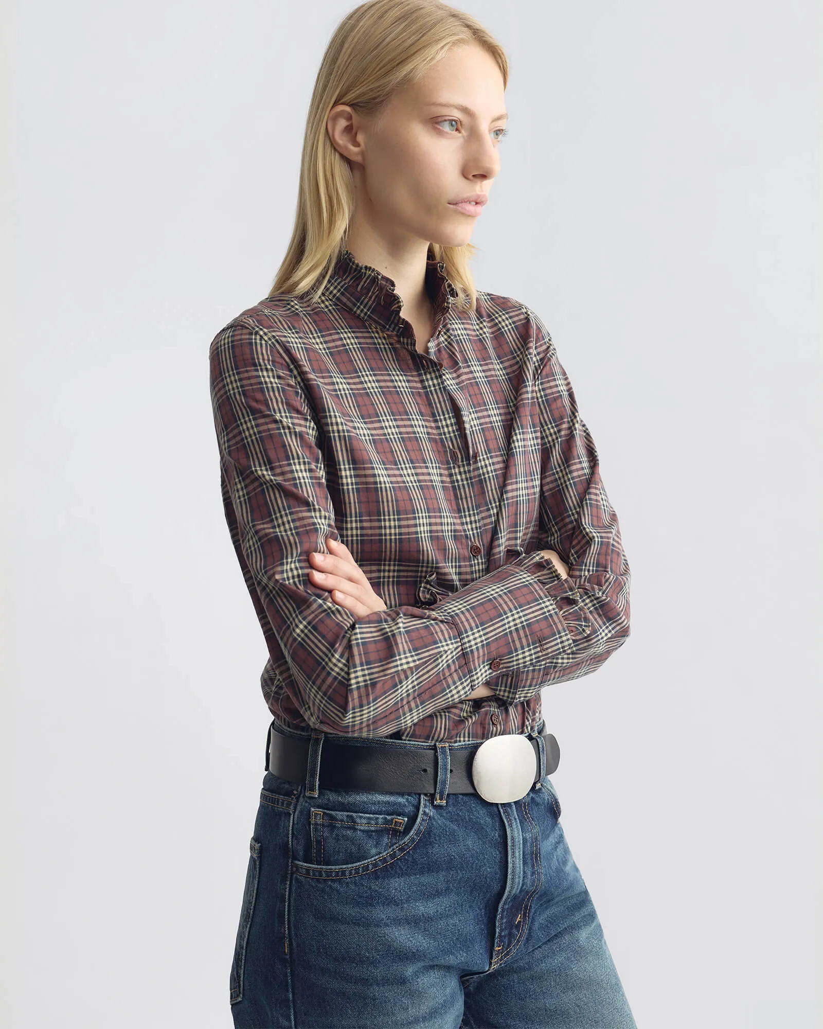 ELIO COTTON SHIRT sold by Nili Lotan product image thumbnail 4