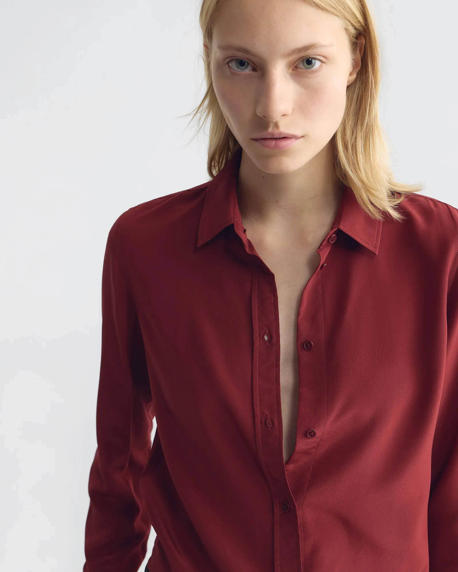 GAIA SILK SHIRT sold by Nili Lotan product image thumbnail 4