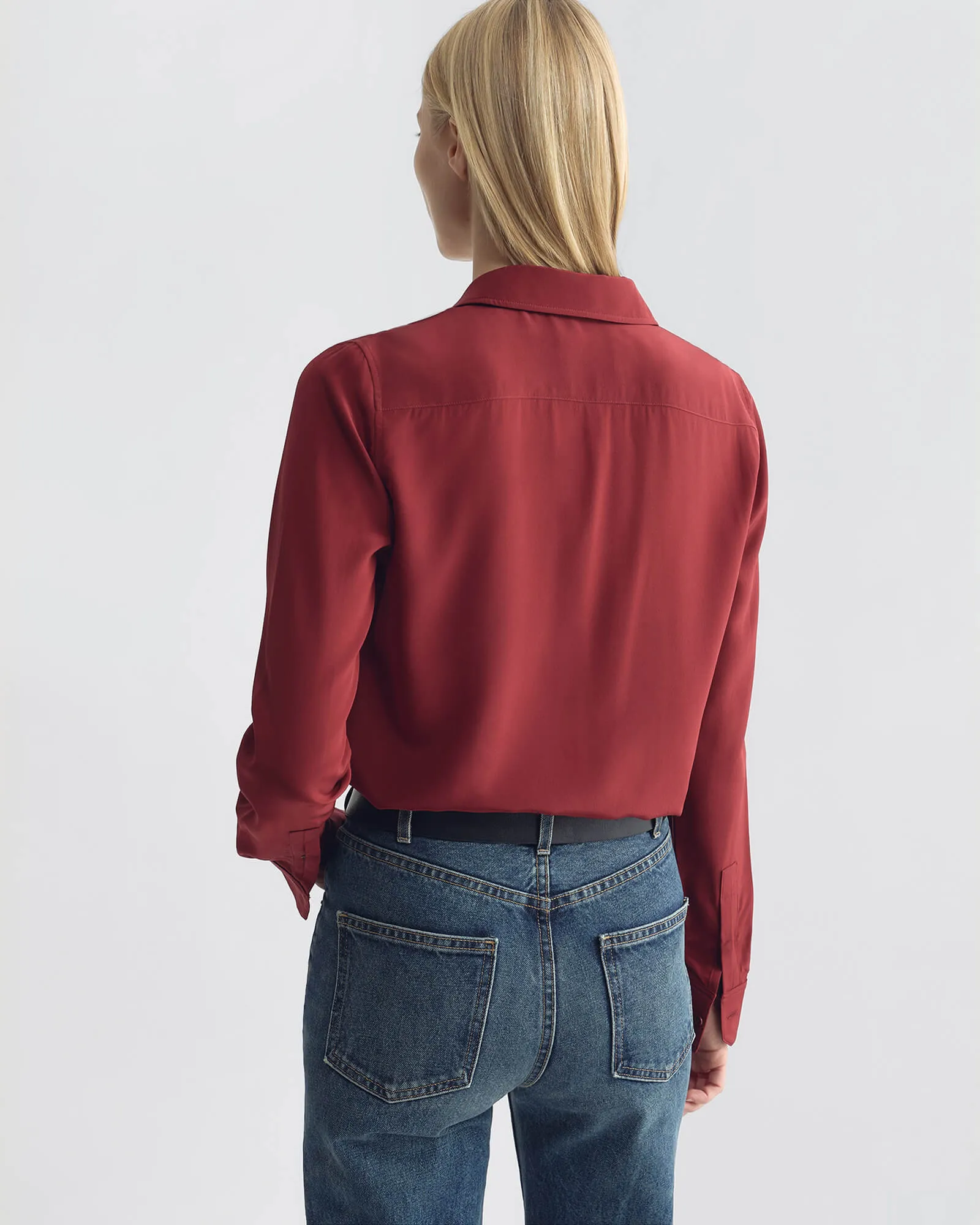 GAIA SILK SHIRT sold by Nili Lotan product image thumbnail 5