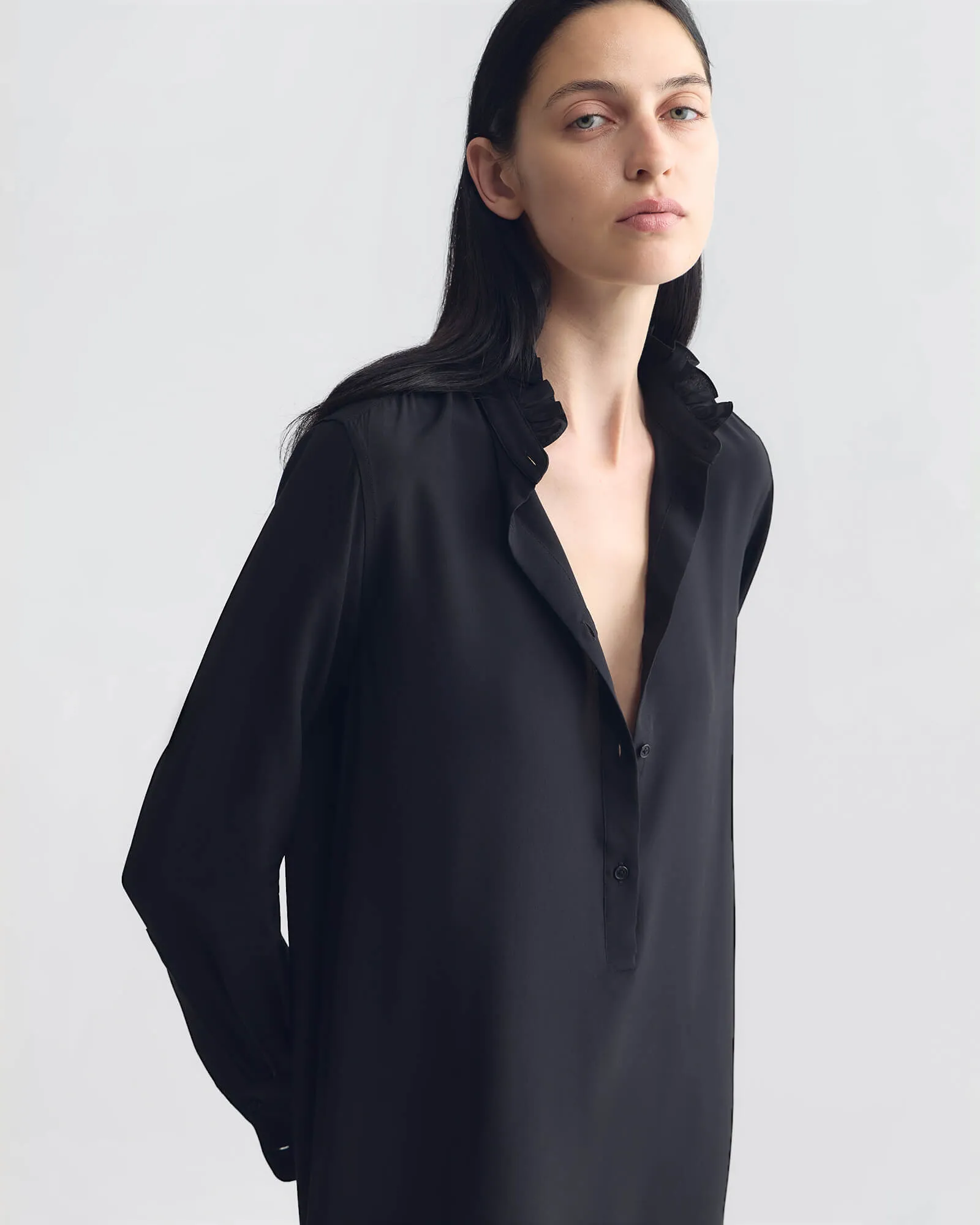 DARWIN SILK DRESS sold by Nili Lotan product image thumbnail 3