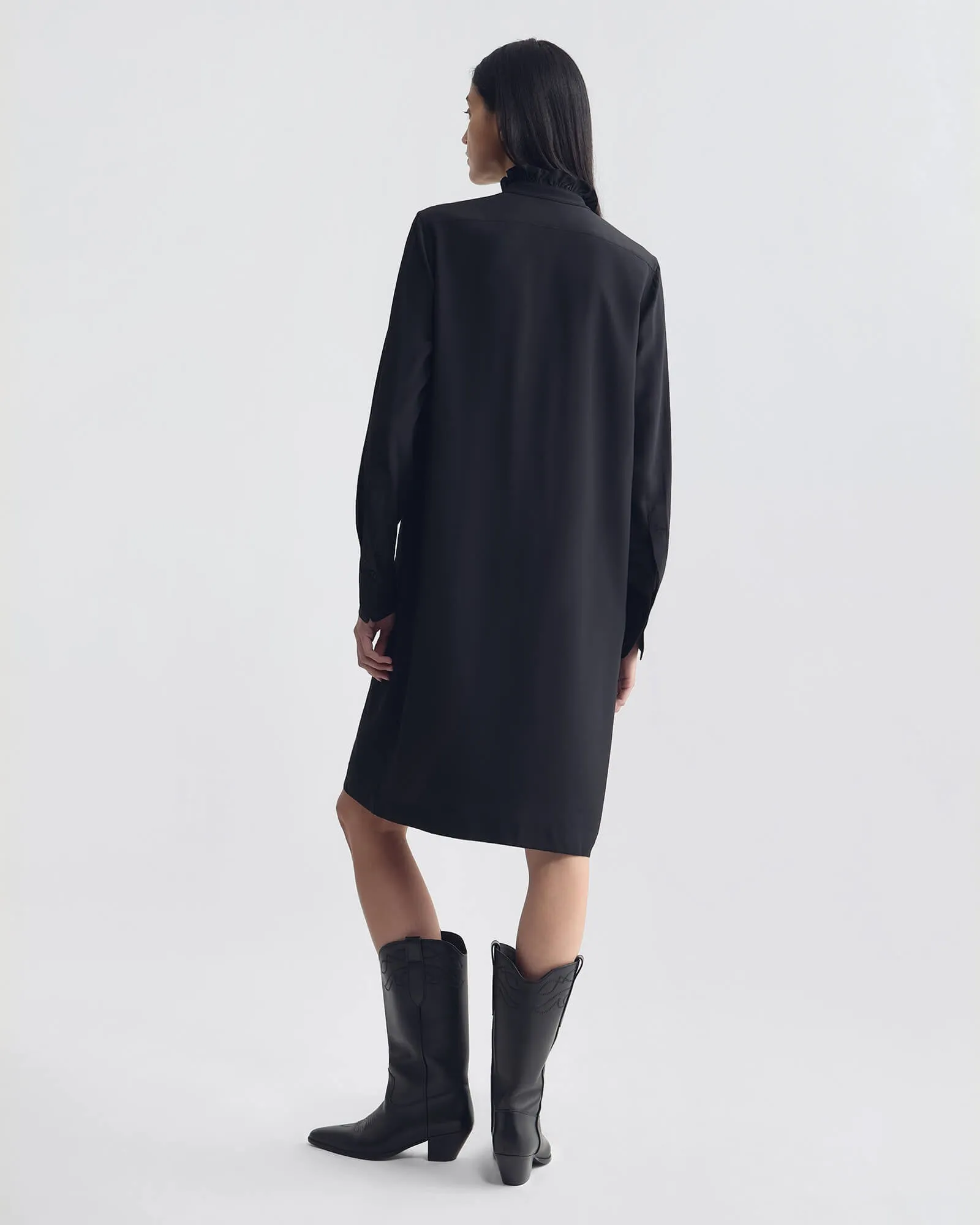 DARWIN SILK DRESS sold by Nili Lotan product image thumbnail 4