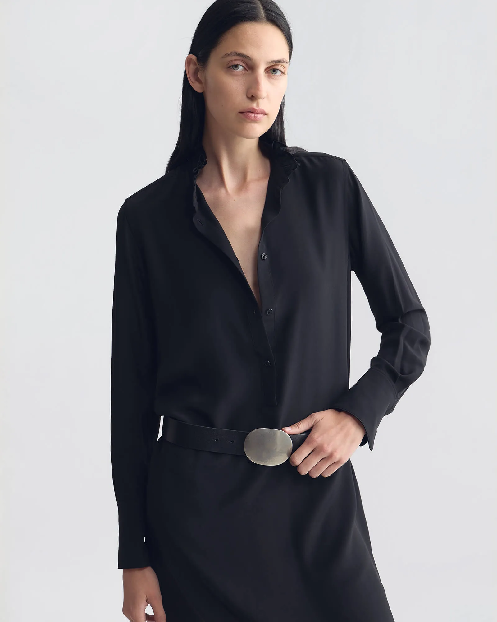 DARWIN SILK DRESS sold by Nili Lotan product image thumbnail 2