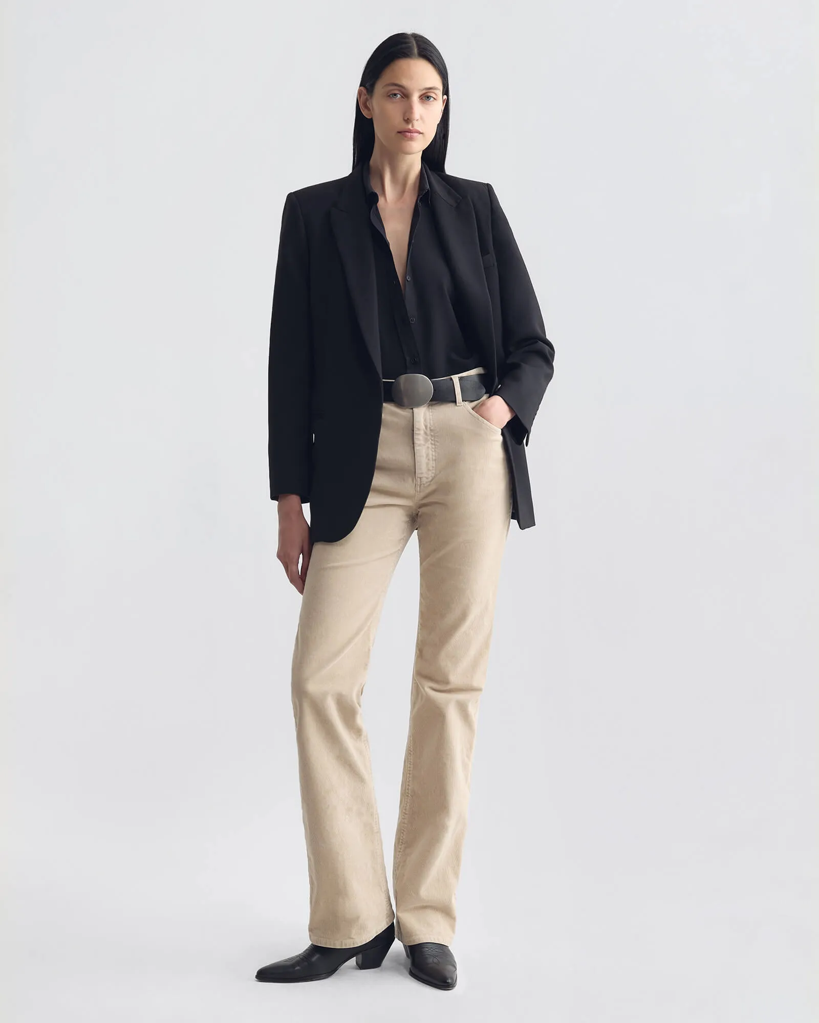 JOAN CORDUROY PANT sold by Nili Lotan product image thumbnail 5