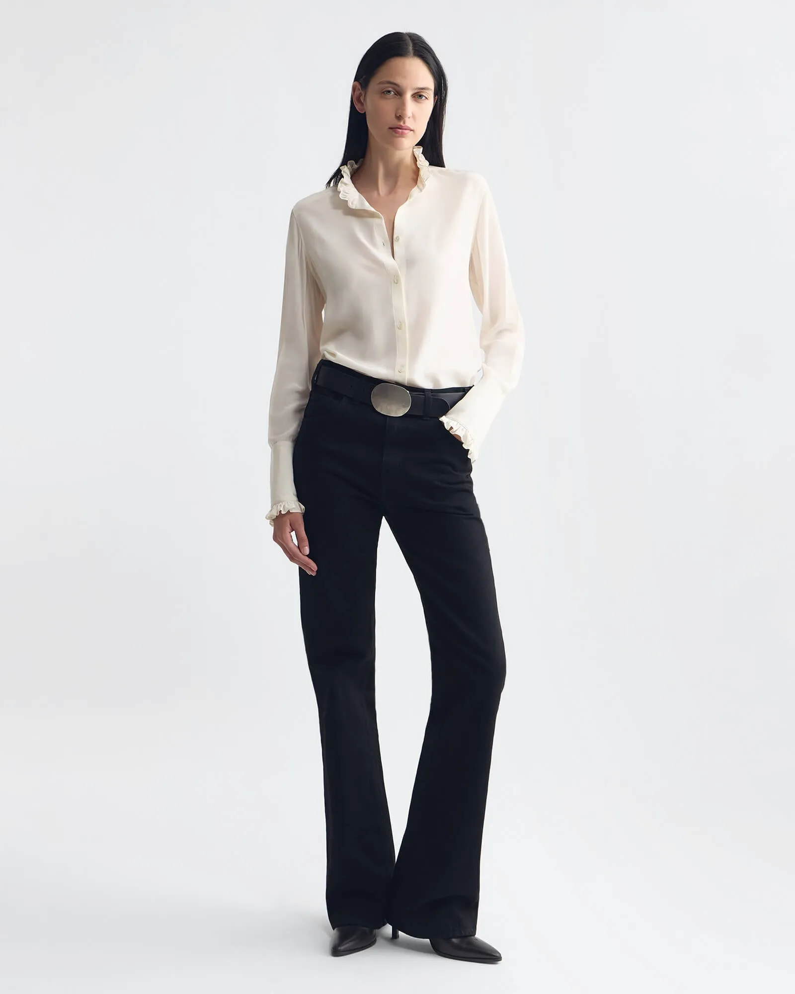 ELIO SILK SHIRT sold by Nili Lotan product image thumbnail 5