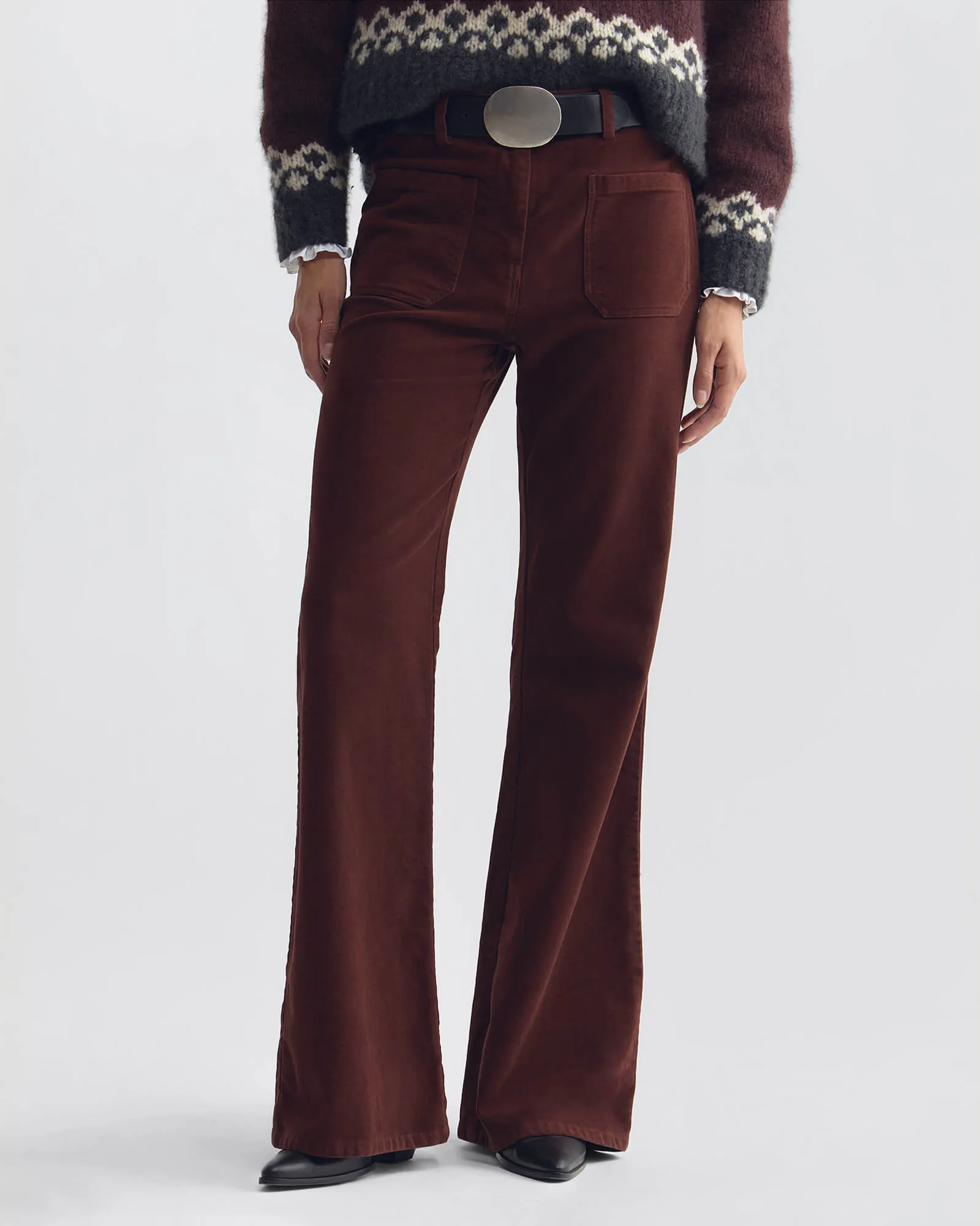 FLORENCE MOLESKIN PANT sold by Nili Lotan product image thumbnail 4