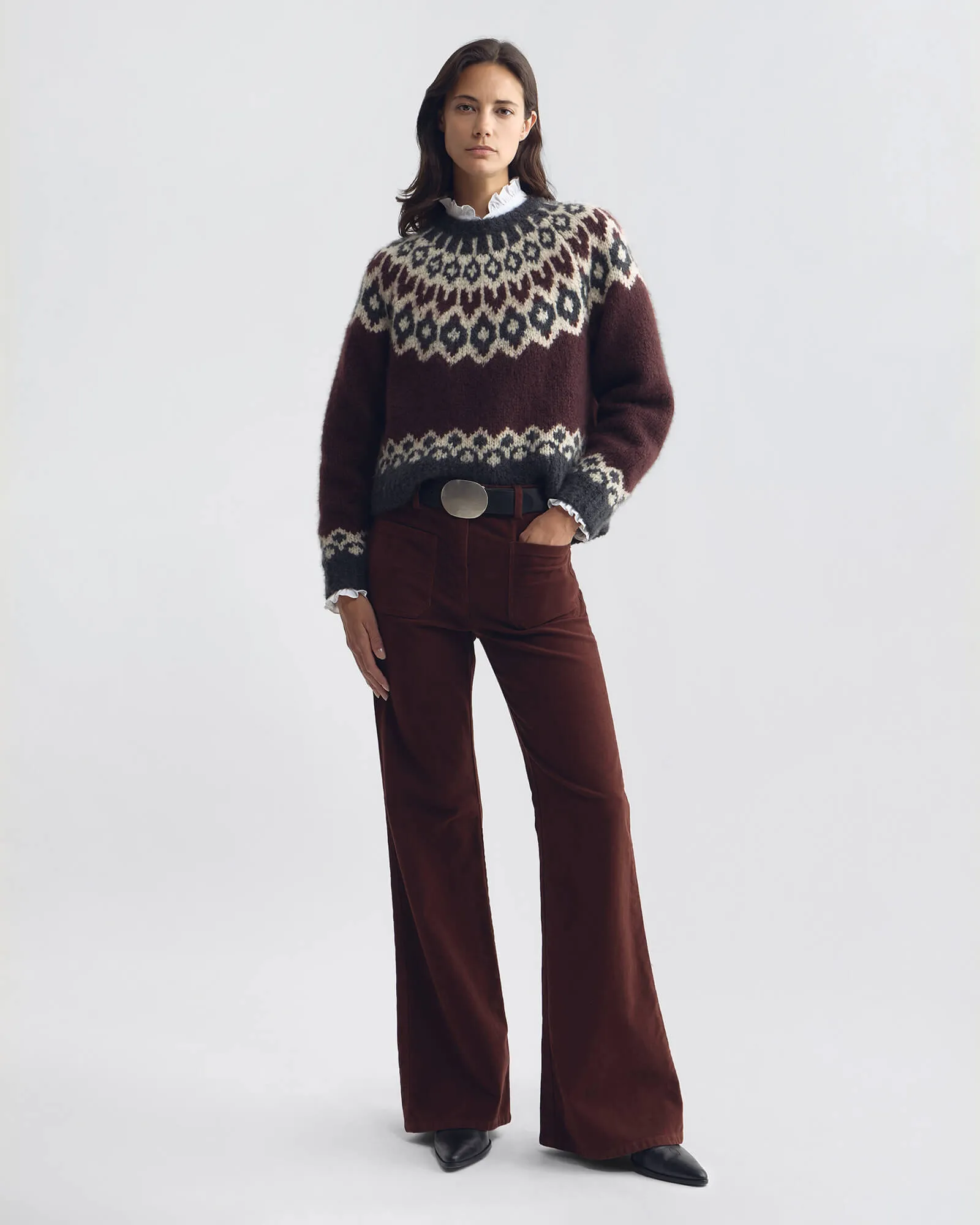 FLORENCE MOLESKIN PANT sold by Nili Lotan product image thumbnail 2