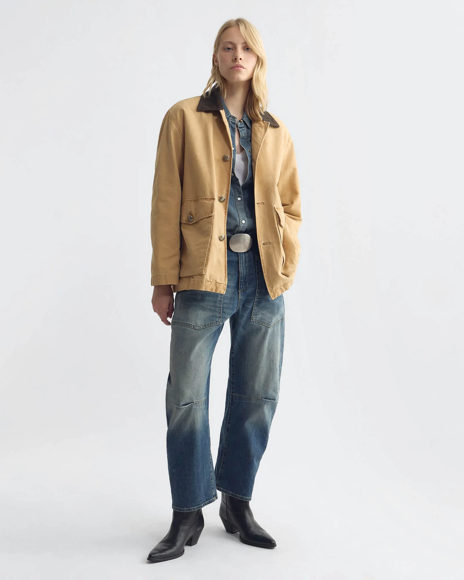 DEVIN COTTON COAT sold by Nili Lotan product image thumbnail 5