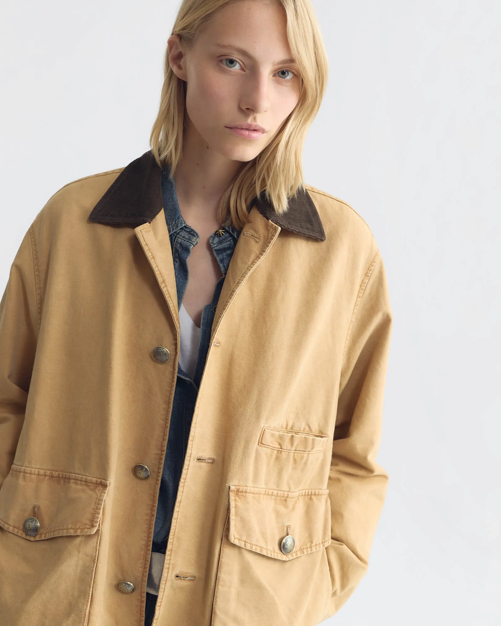 DEVIN COTTON COAT sold by Nili Lotan product image thumbnail 3