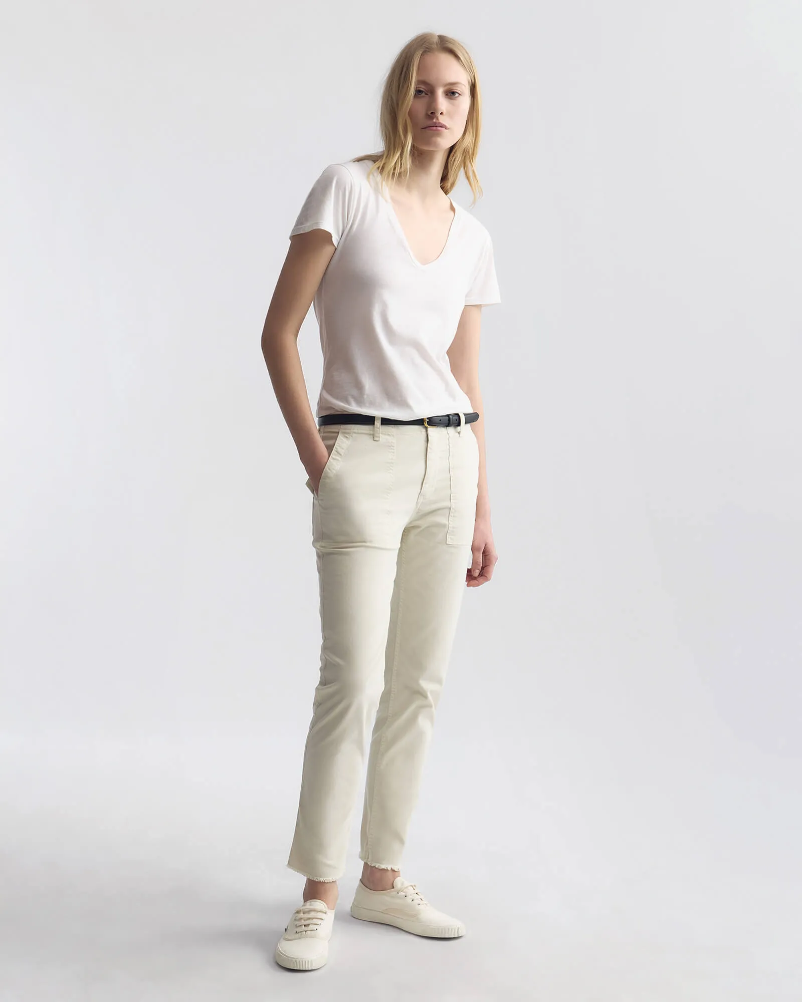 JENNA COTTON PANT sold by Nili Lotan product image thumbnail 4