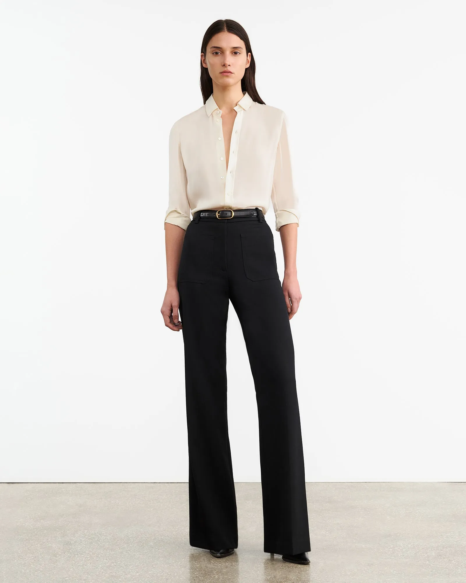 CHRISTOPHE WOOL PANT sold by Nili Lotan product image thumbnail 2