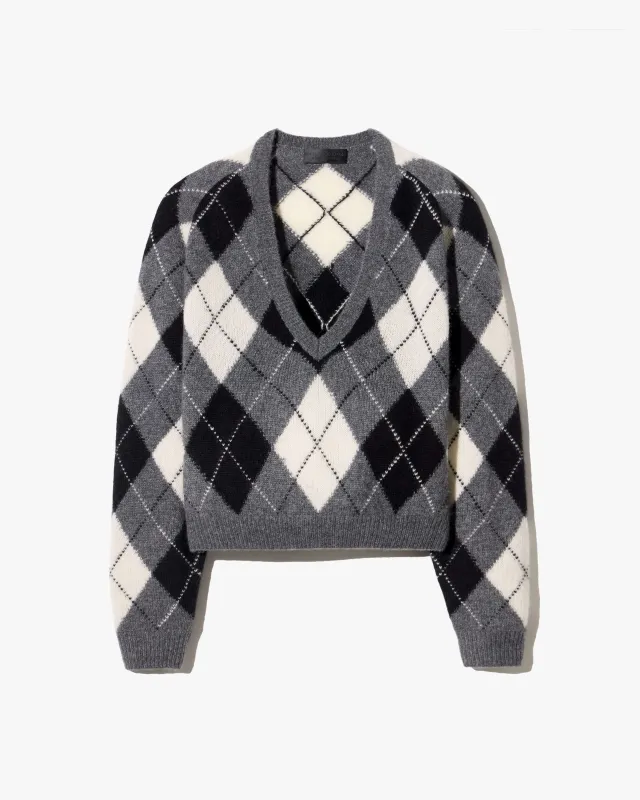 FERON ARGYLE SWEATER made by Nili Lotan