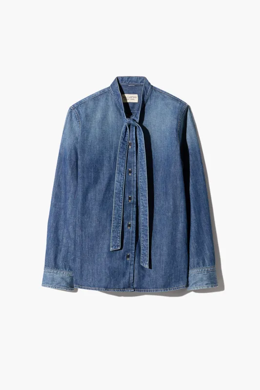SUZETTE DENIM SHIRT made by Nili Lotan