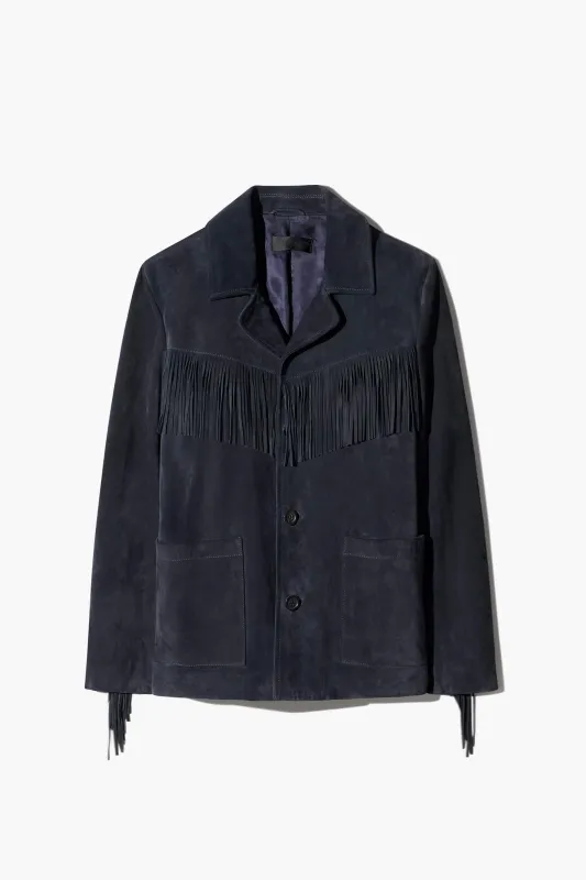 AGATE FRINGE SUEDE JACKET made by Nili Lotan