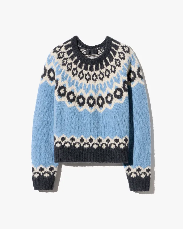 ISALINE FAIR ISLE CASHMERE SWEATER made by Nili Lotan