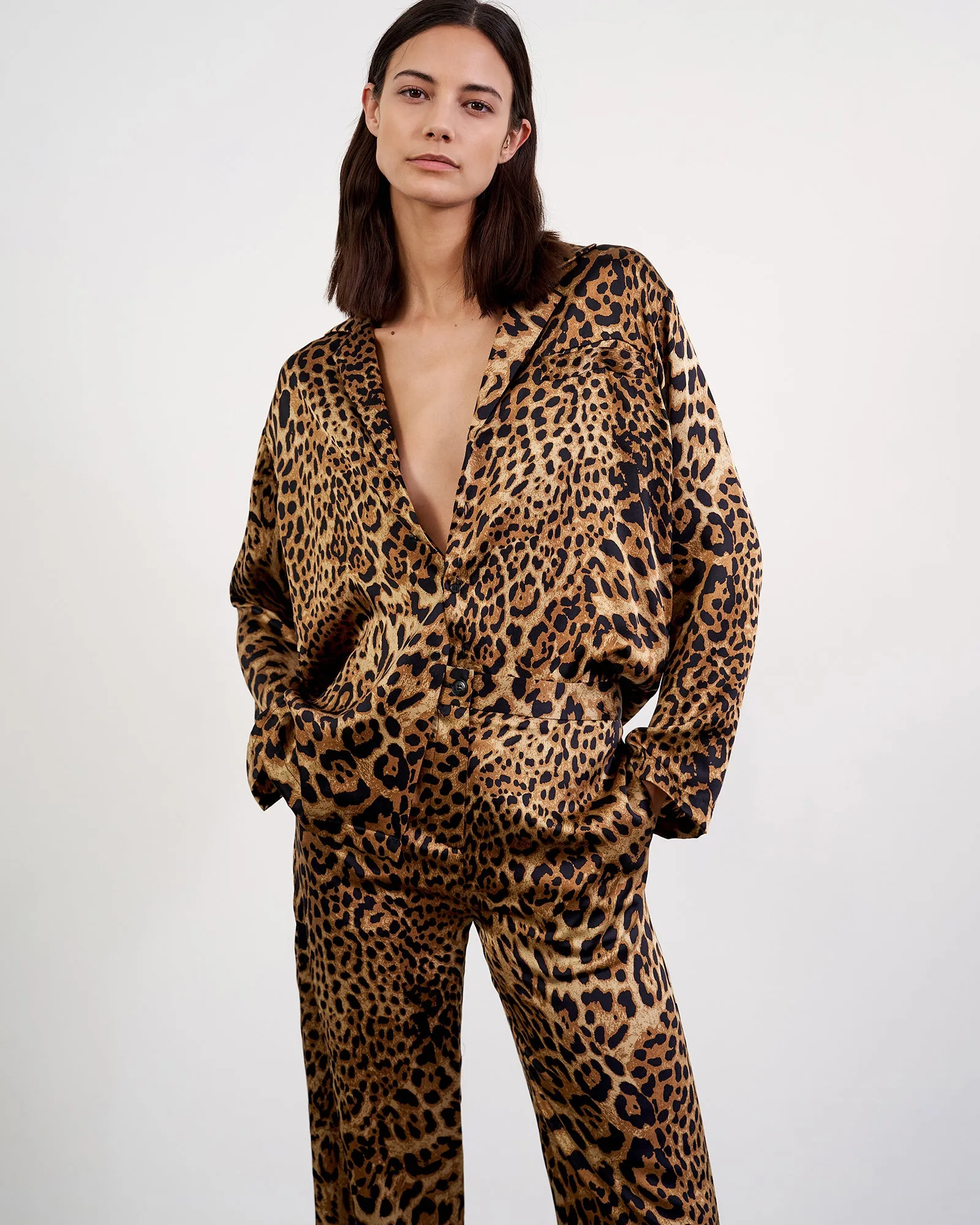 JUSTE PYJAMA SHIRT sold by Nili Lotan