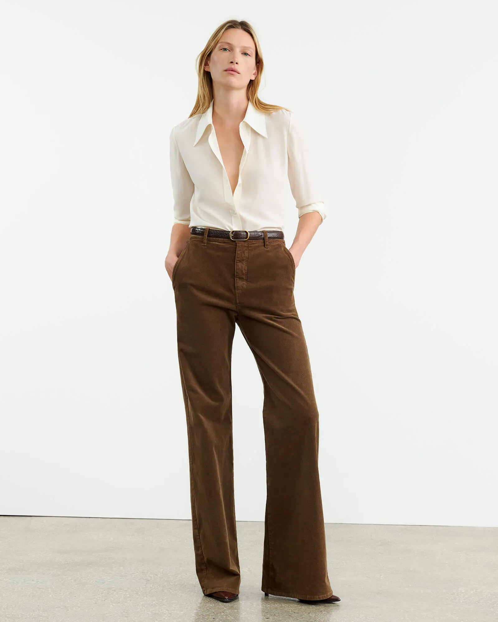 ANNA CORDUROY PANT sold by Nili Lotan