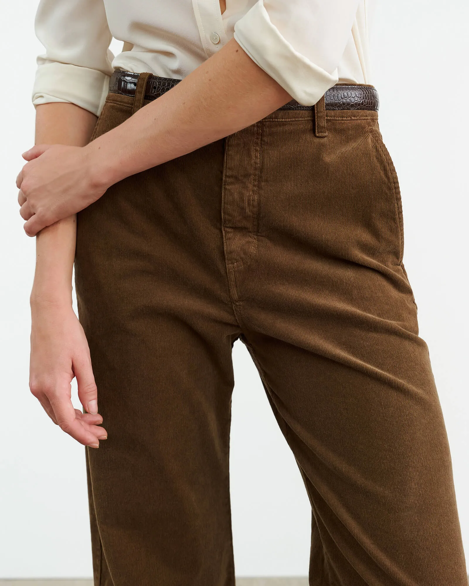 ANNA CORDUROY PANT sold by Nili Lotan product image thumbnail 4