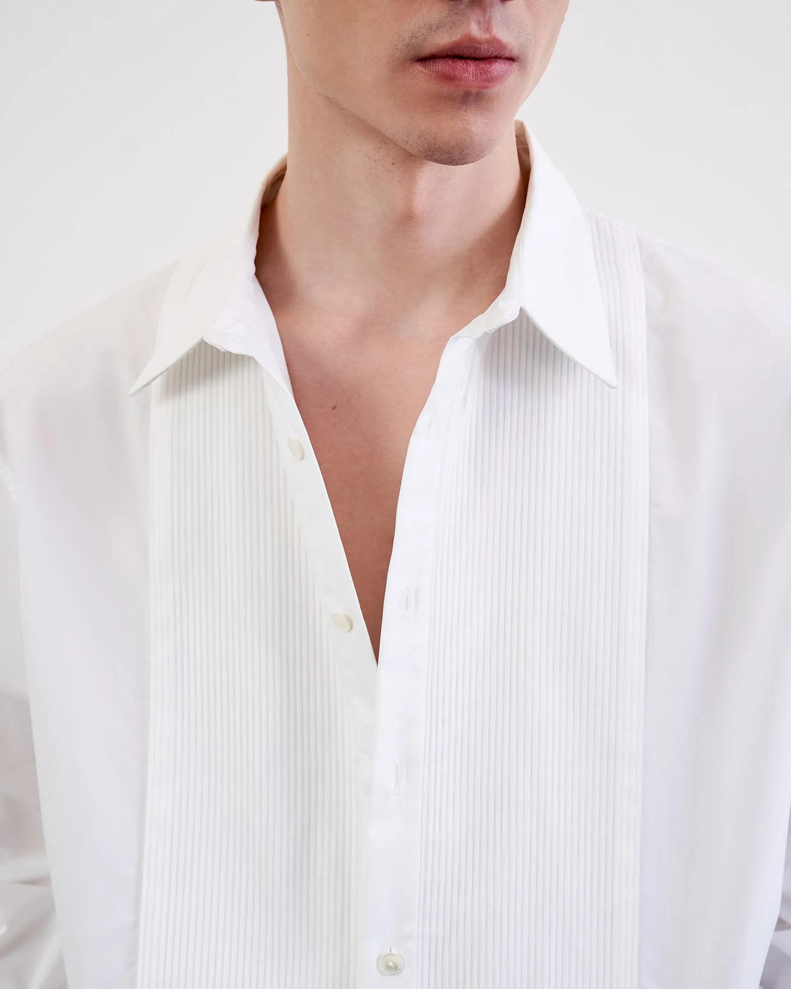 LUCIEN TUXEDO SHIRT sold by Nili Lotan product image thumbnail 4