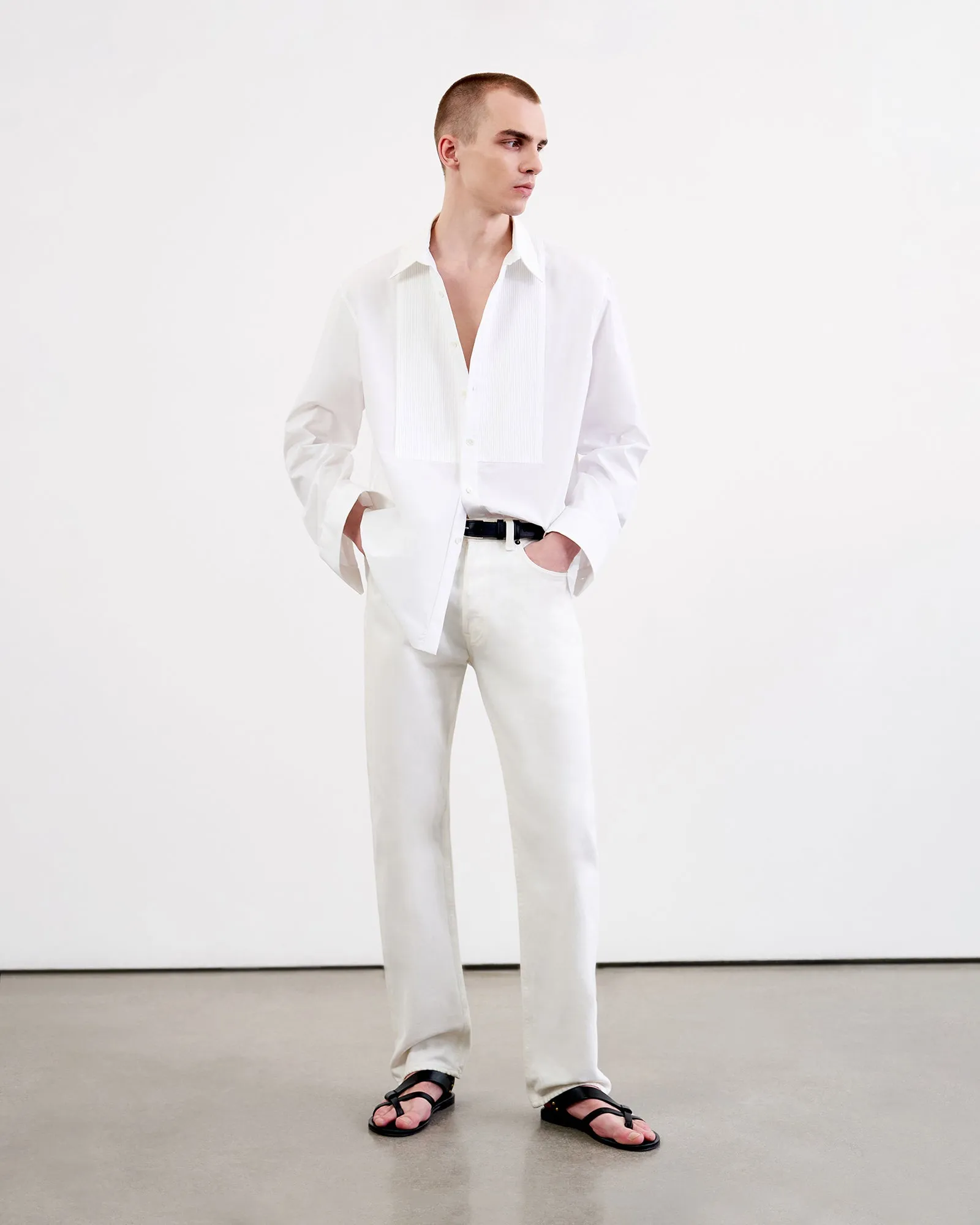 LUCIEN TUXEDO SHIRT sold by Nili Lotan product image thumbnail 3