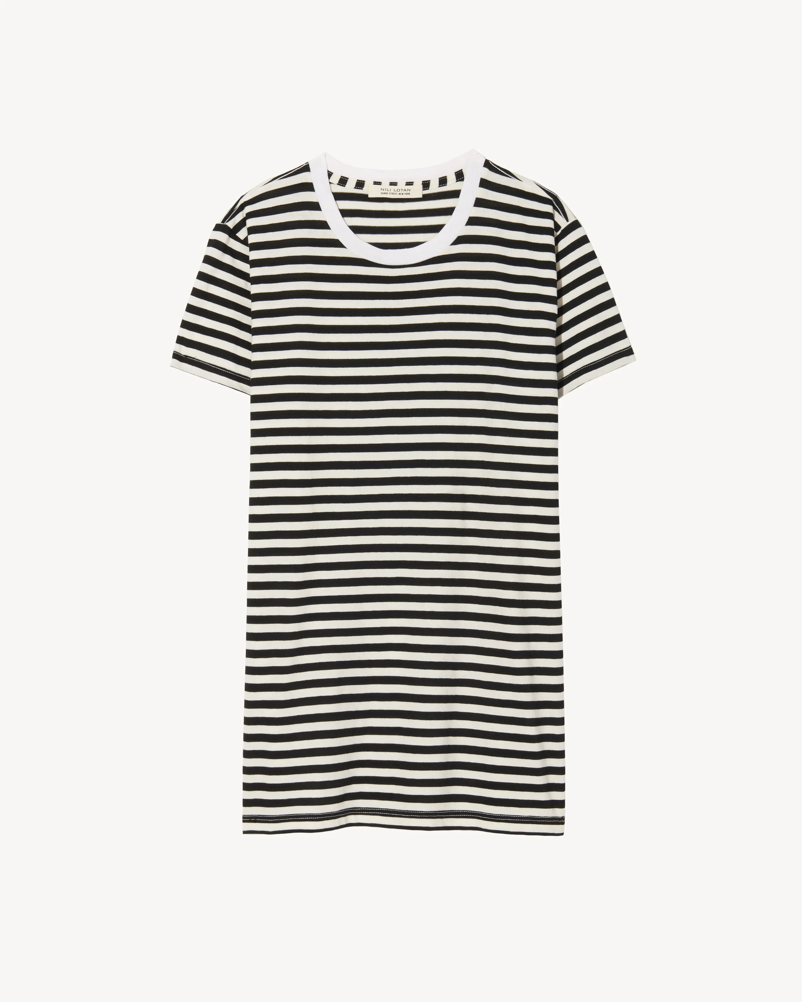 STRIPED LANA CREWNECK TEE sold by Nili Lotan product image thumbnail 2