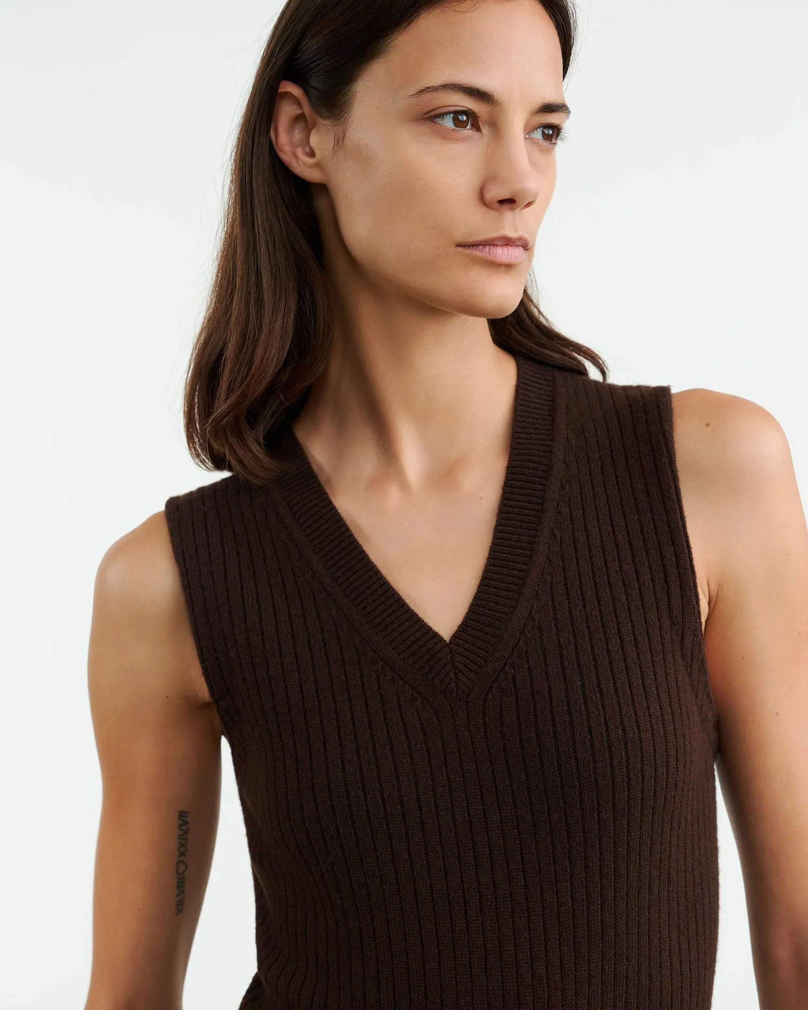 IKER CASHMERE VEST sold by Nili Lotan product image thumbnail 3