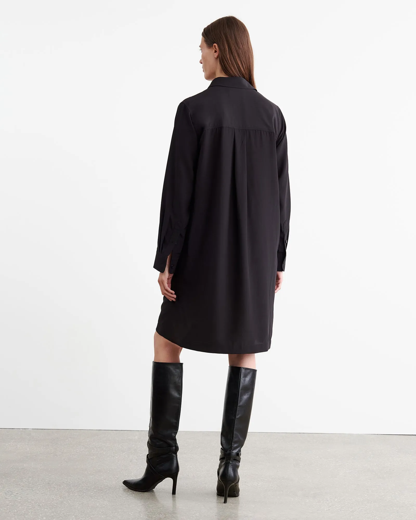 CLOE SILK DRESS sold by Nili Lotan product image thumbnail 5