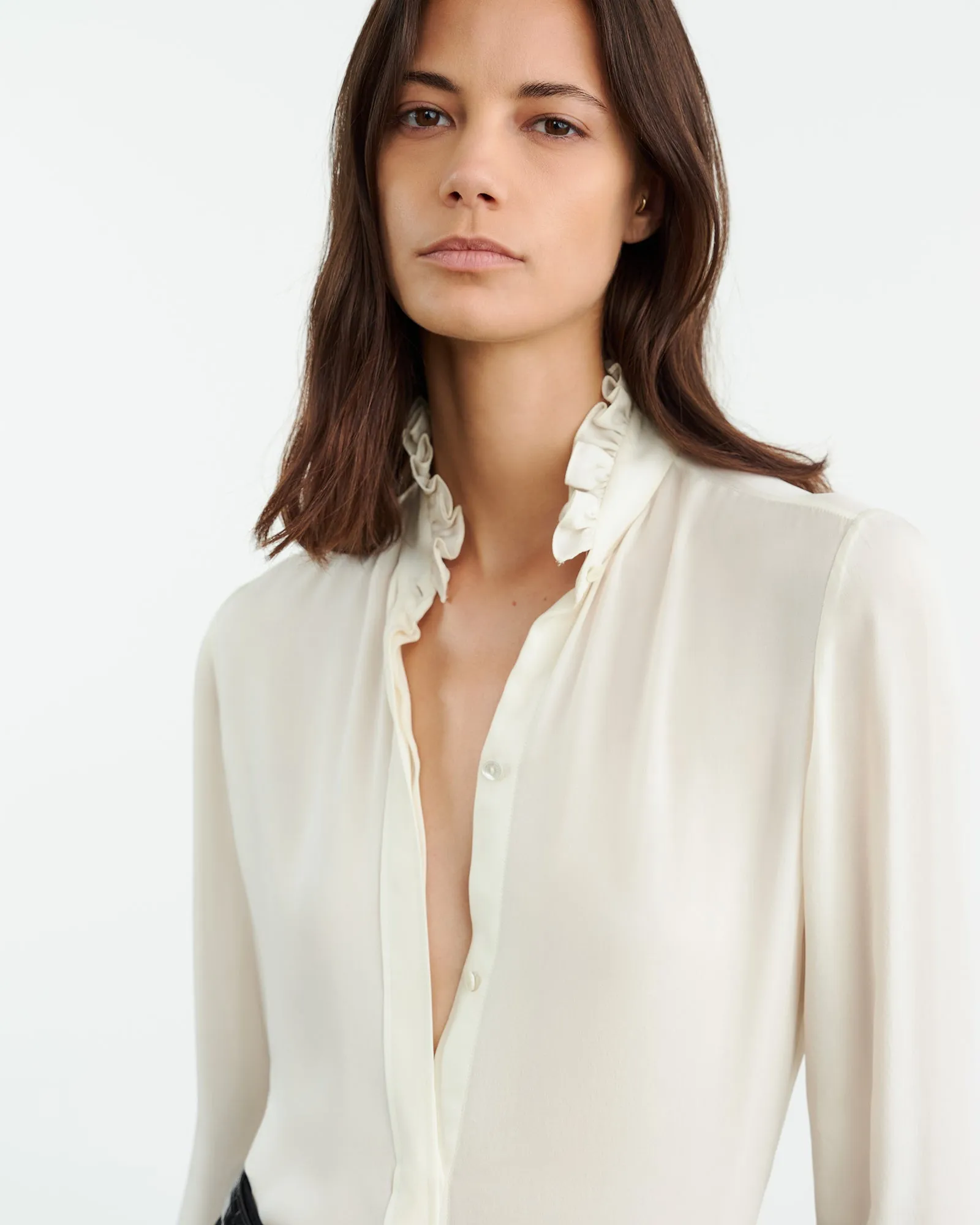 ORIN SILK SHIRT sold by Nili Lotan product image thumbnail 3