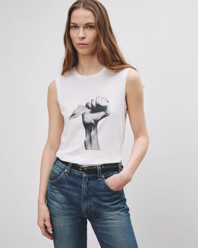 MUSCLE HOPE TEE made by Nili Lotan