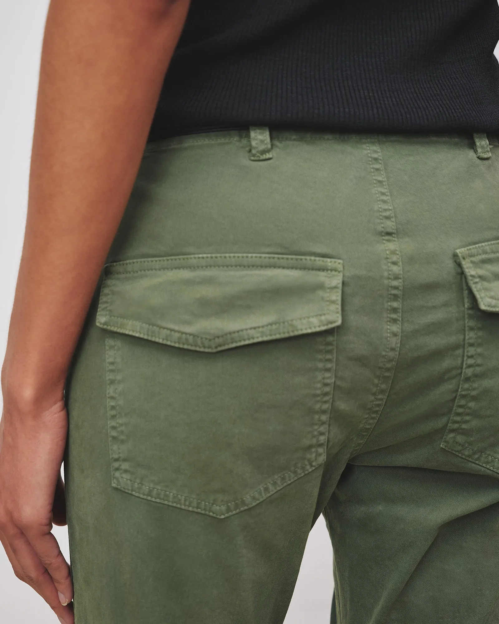 CROPPED MILITARY PANT sold by Nili Lotan product image thumbnail 4