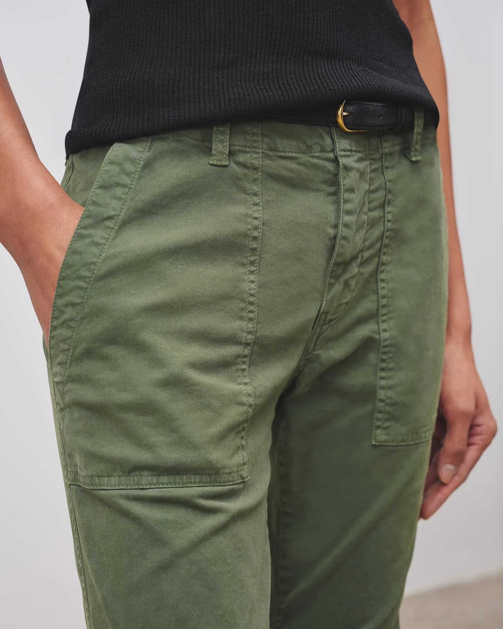 CROPPED MILITARY PANT sold by Nili Lotan product image thumbnail 3