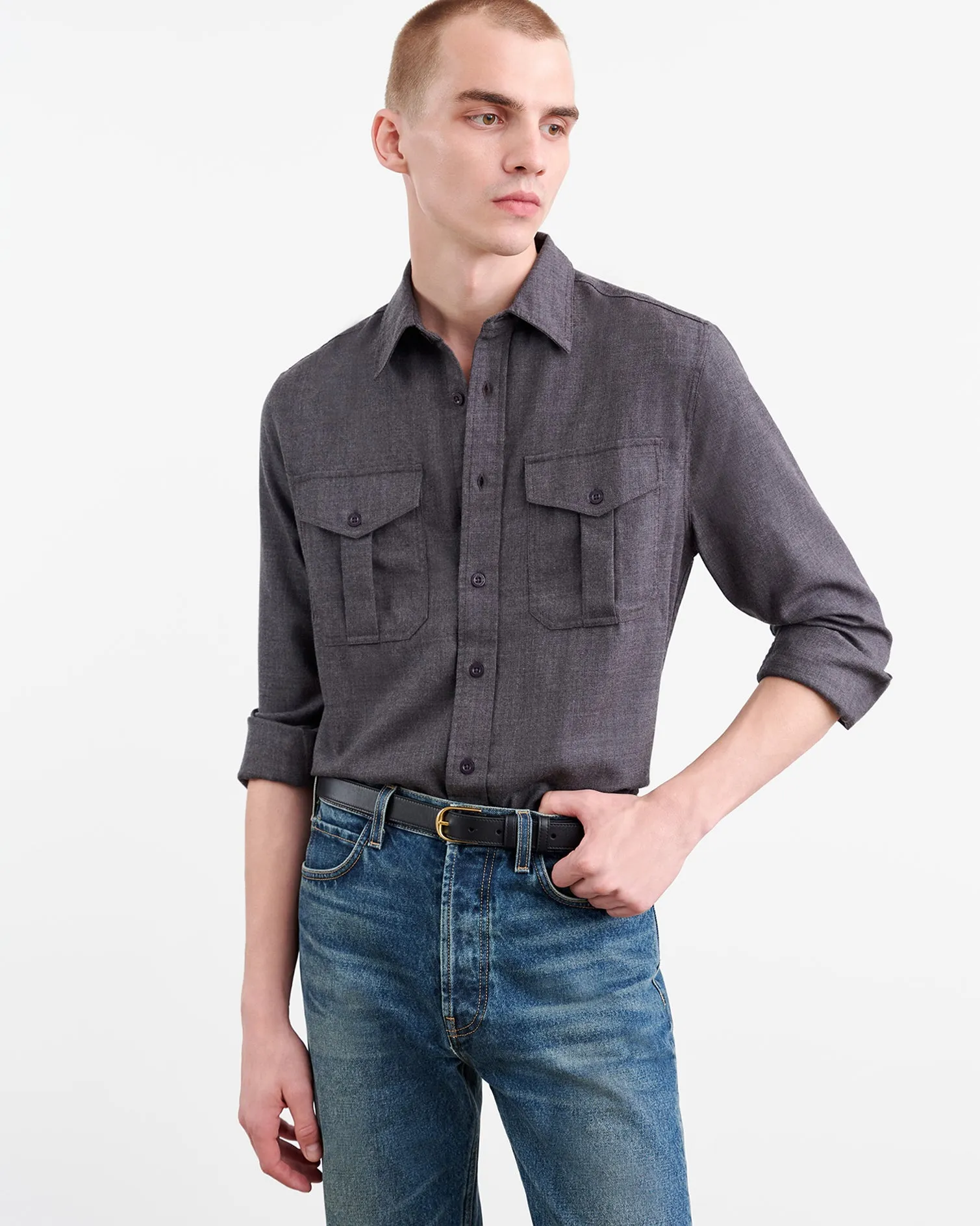 CHRISTOPHE SHIRT sold by Nili Lotan