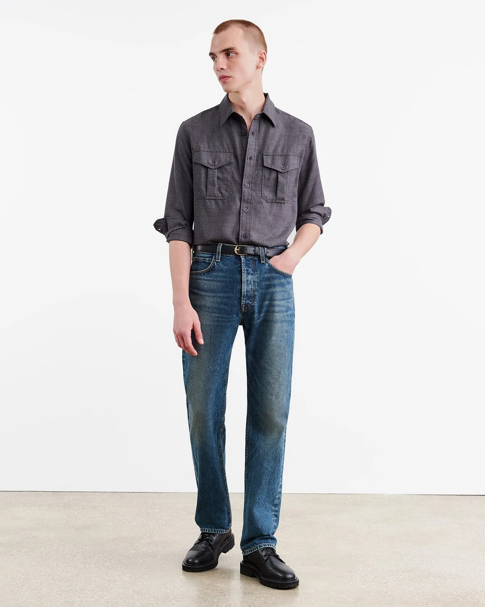 CHRISTOPHE SHIRT sold by Nili Lotan product image thumbnail 3