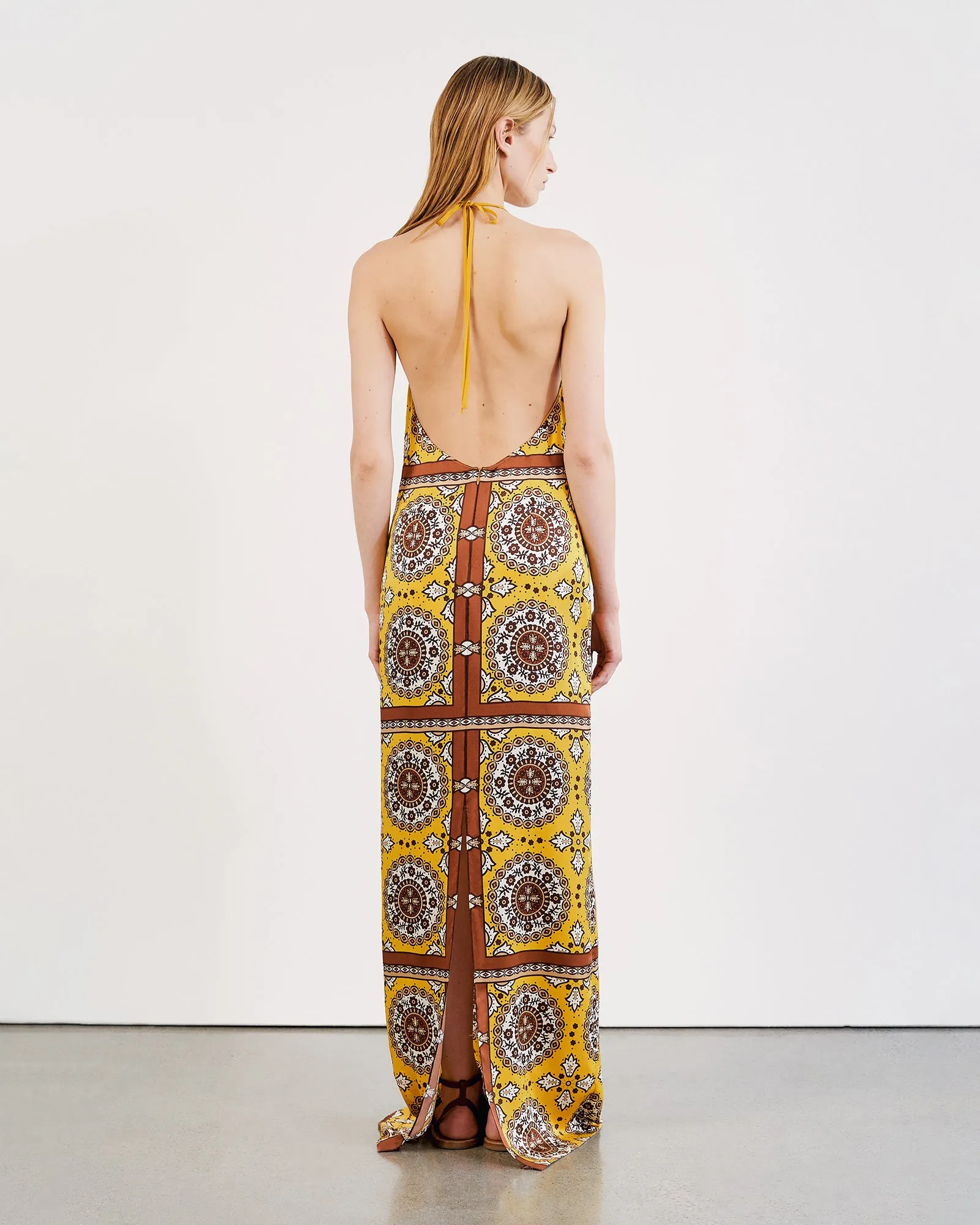 RIGEL SCARF DRESS sold by Nili Lotan product image thumbnail 4