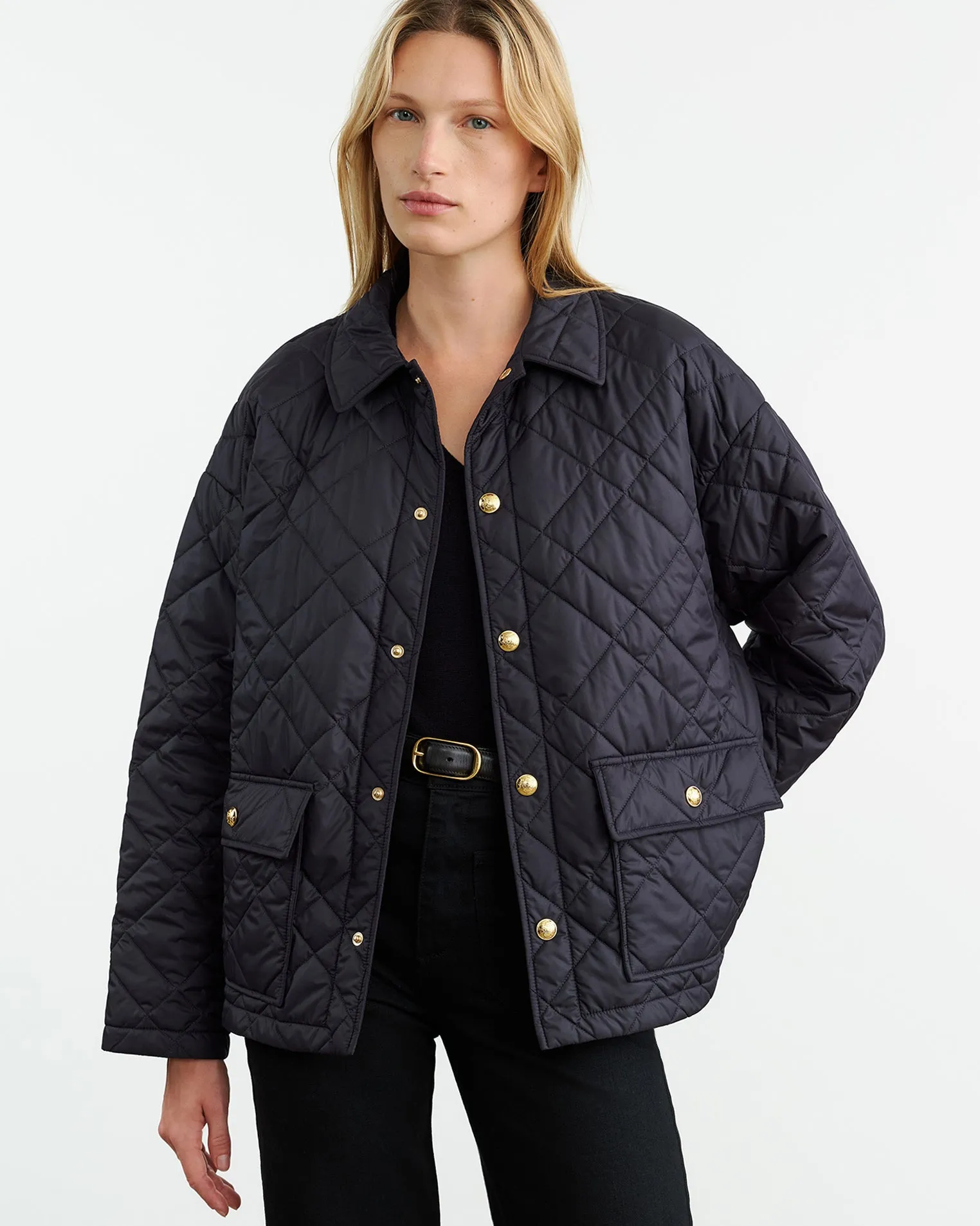 HELAH QUILTED PARKA sold by Nili Lotan