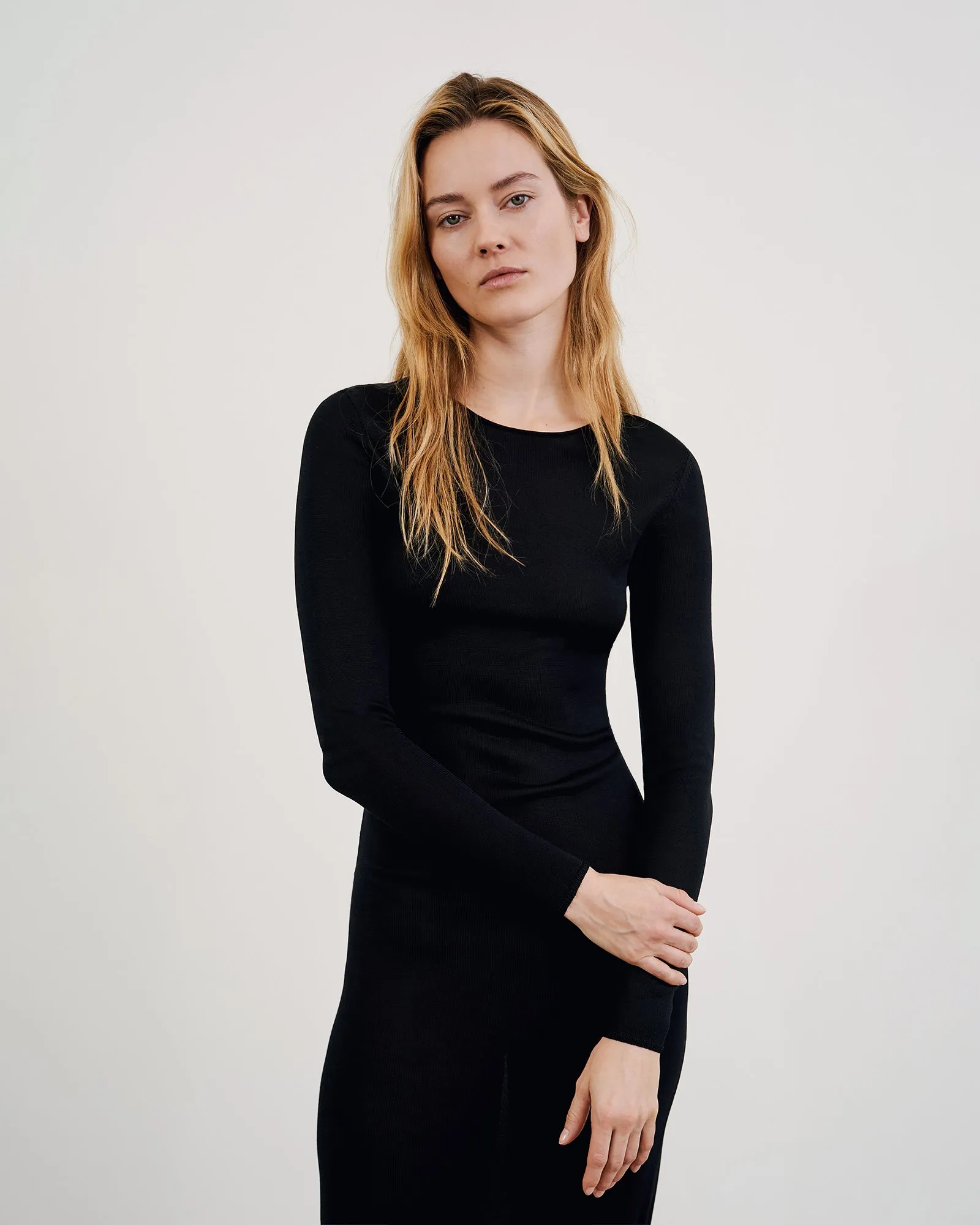 CAPER KNITTED DRESS sold by Nili Lotan product image thumbnail 5