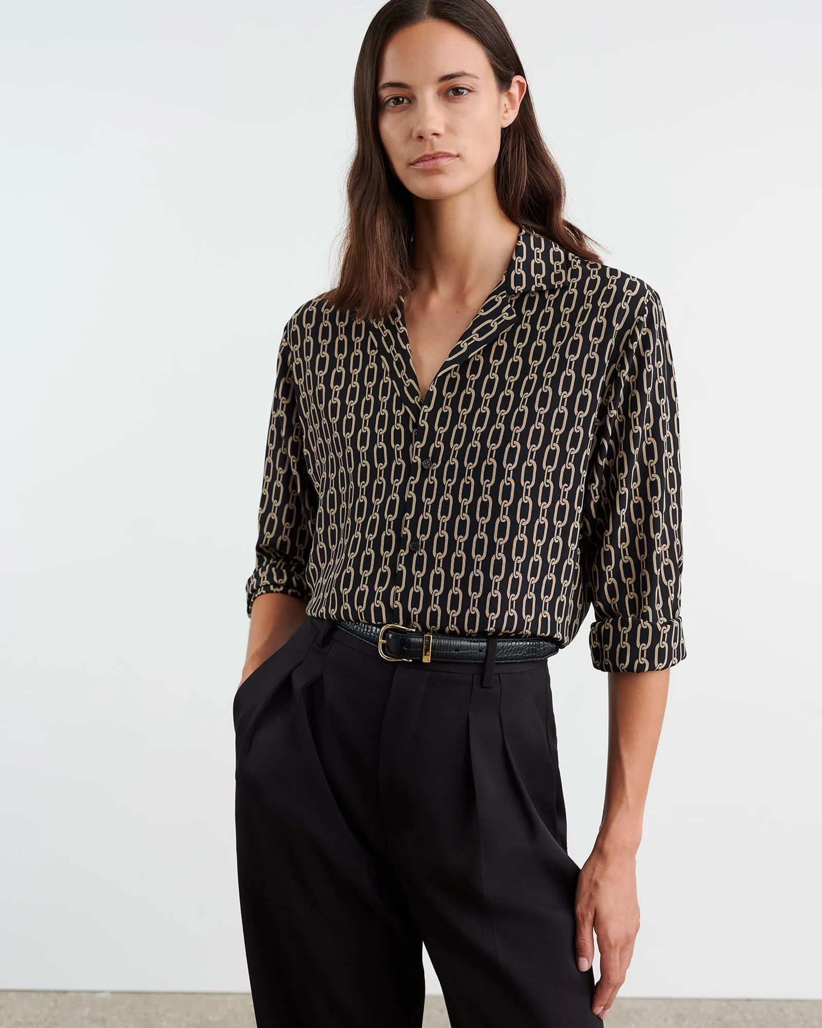 JUSTE PYJAMA SHIRT sold by Nili Lotan