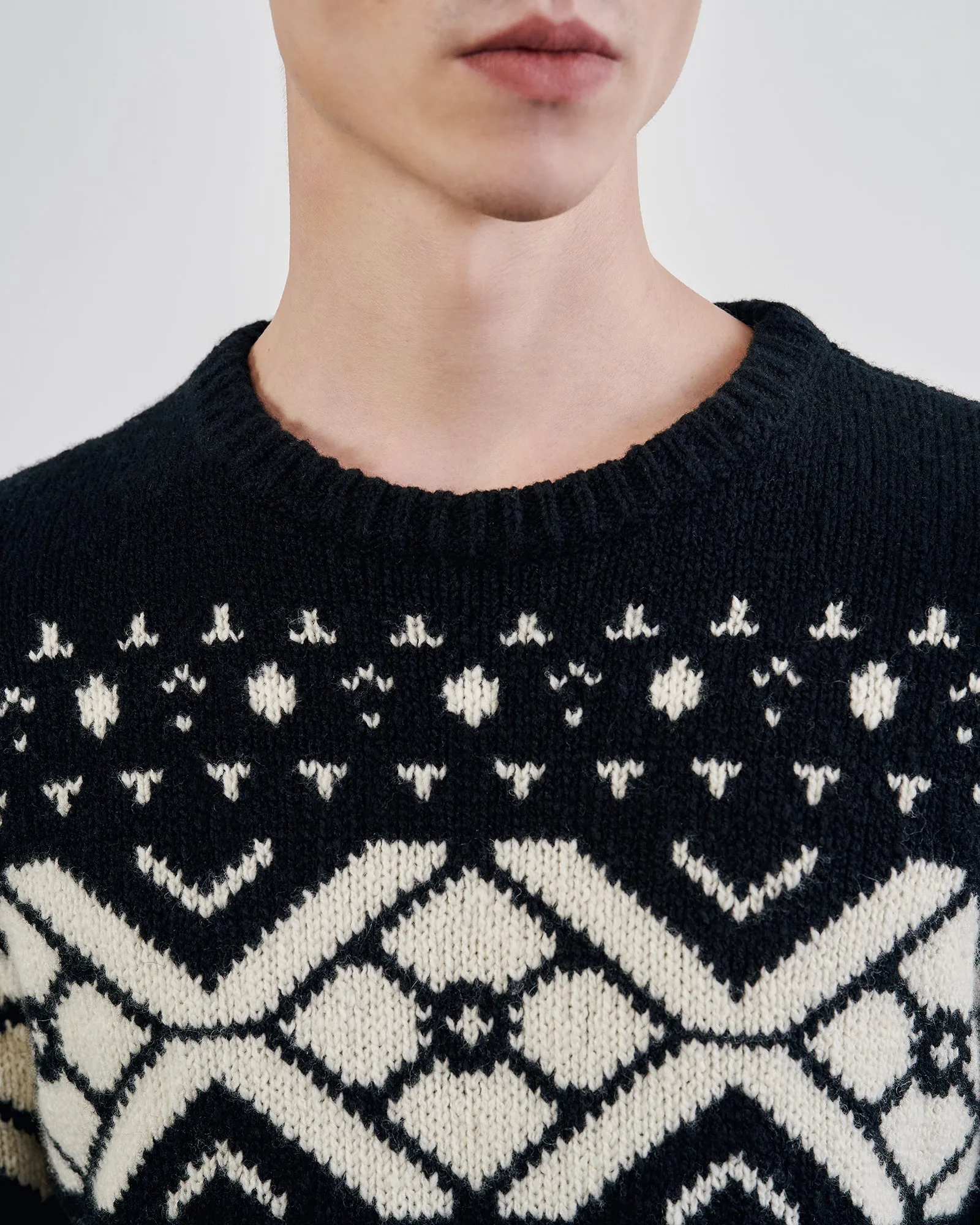JOSEF FAIR ISLE SWEATER sold by Nili Lotan product image thumbnail 3