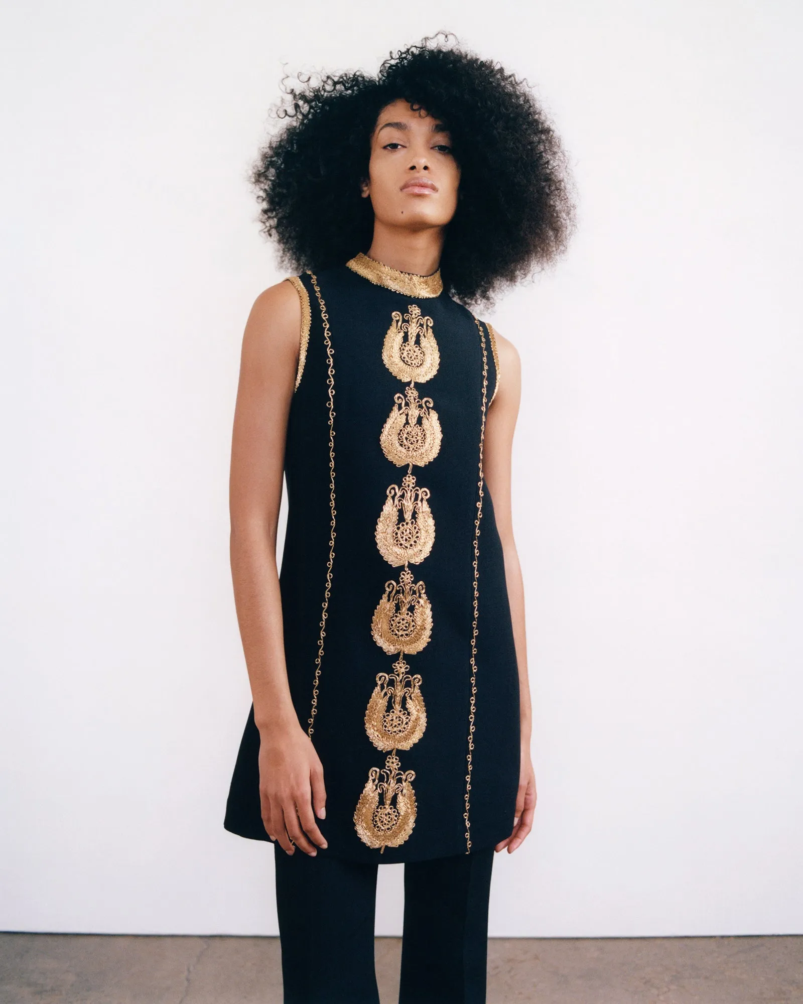 DELPHINE EMBROIDERED TUNIC sold by Nili Lotan