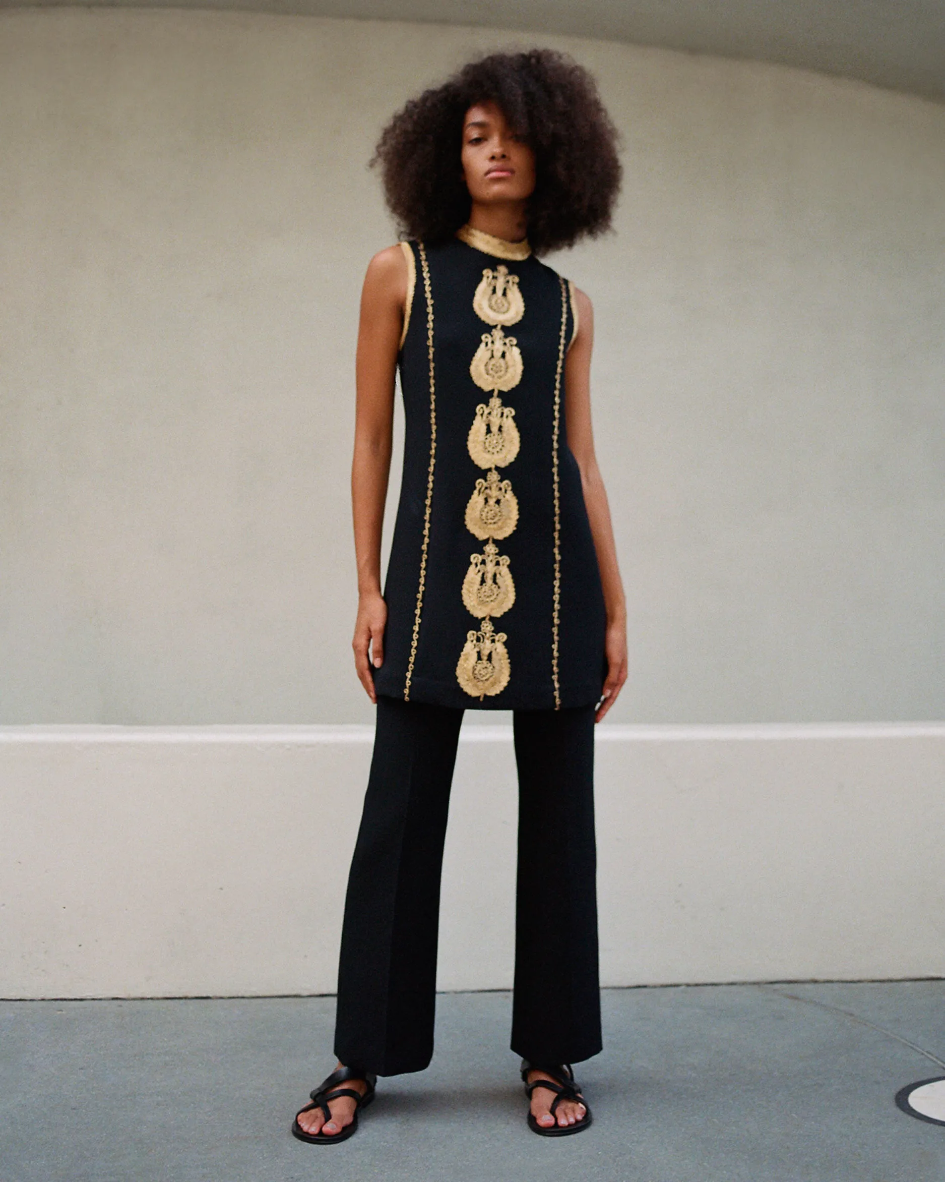 DELPHINE EMBROIDERED TUNIC sold by Nili Lotan product image thumbnail 4