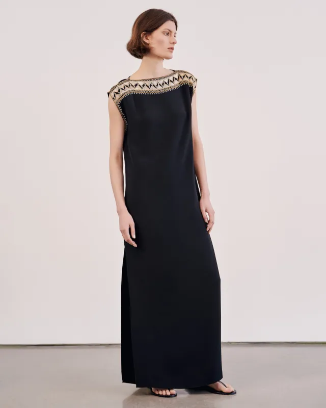 ALBERTINE EMBROIDERED DRESS sold by Nili Lotan