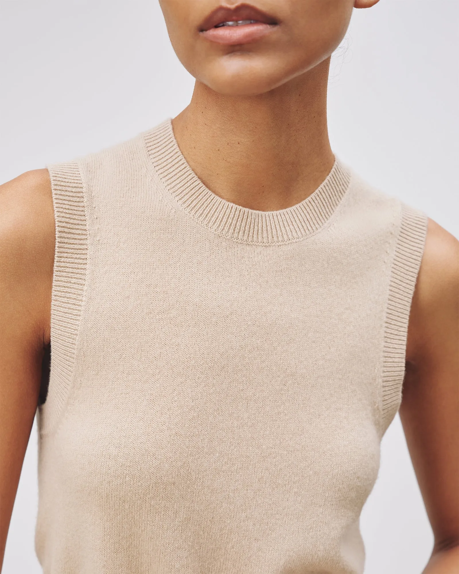 MAY CASHMERE TANK sold by Nili Lotan product image thumbnail 3