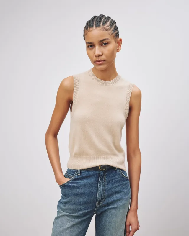 MAY CASHMERE TANK sold by Nili Lotan