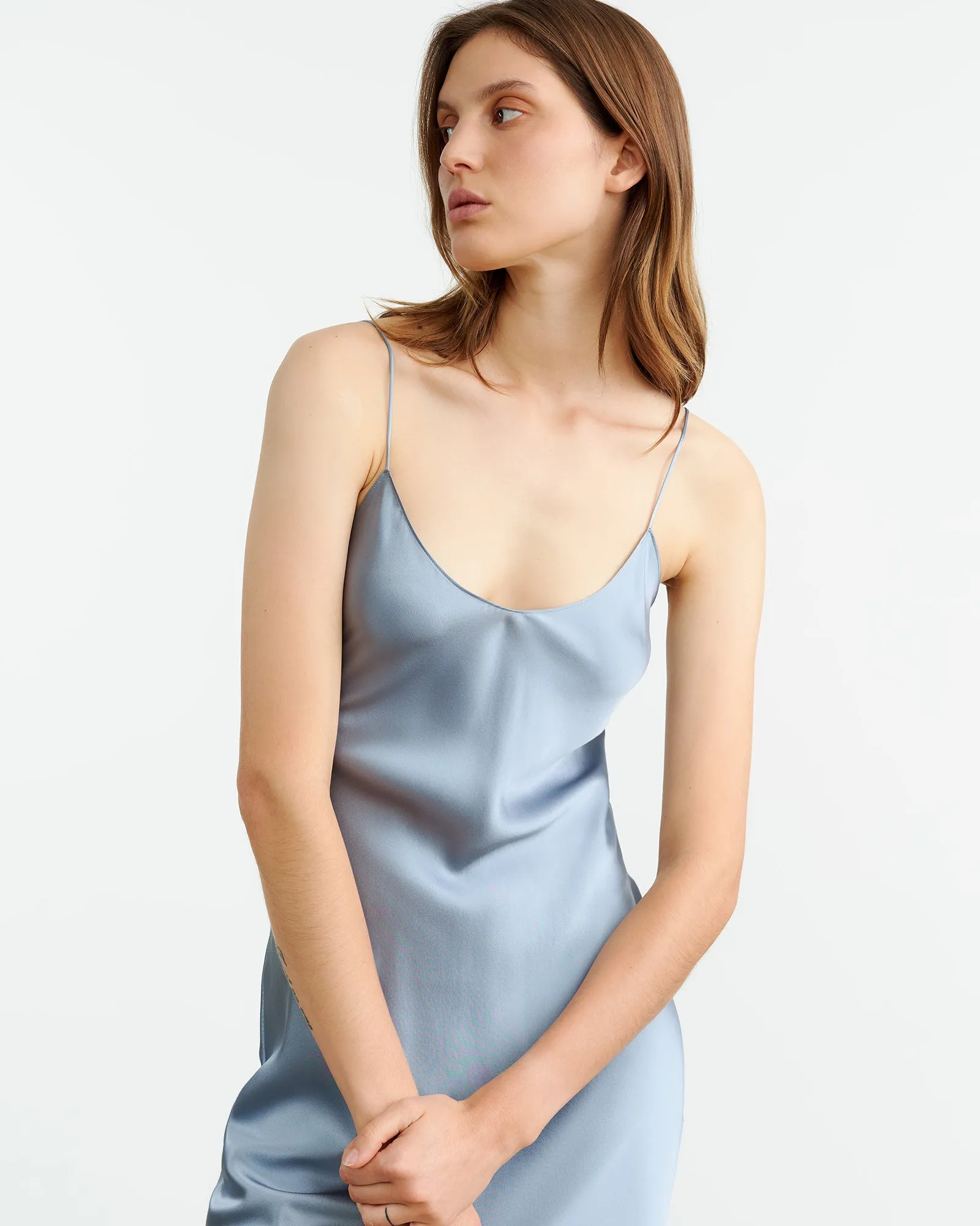 CAMI SILK GOWN sold by Nili Lotan product image thumbnail 4