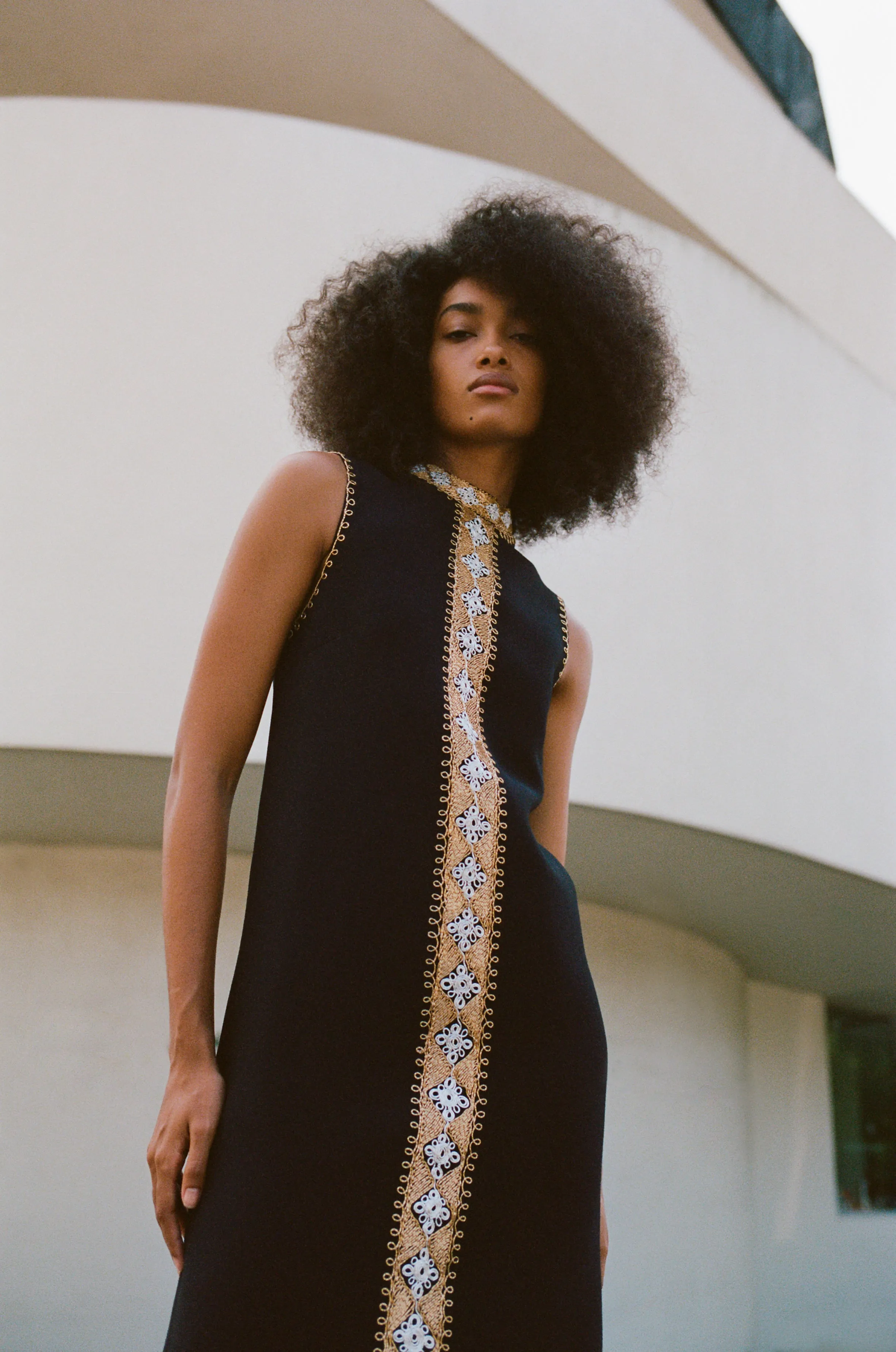 SYLVIE EMBROIDERED DRESS sold by Nili Lotan product image thumbnail 4