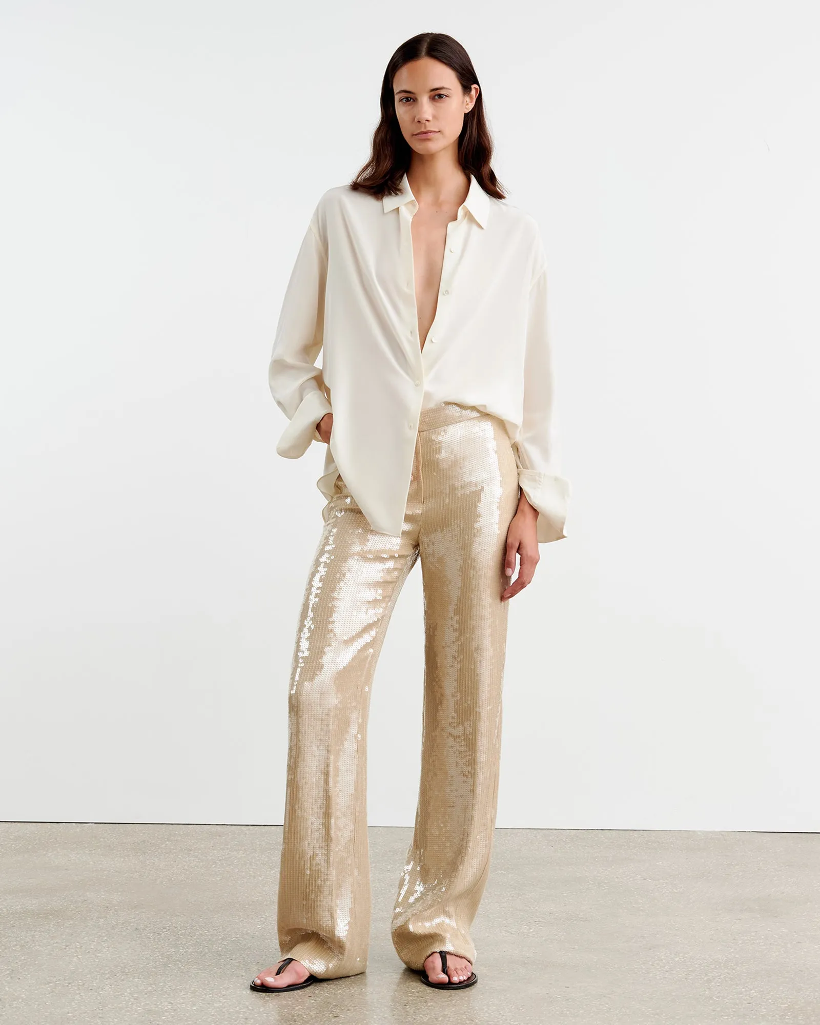 YSEULT SEQUINS PANT sold by Nili Lotan