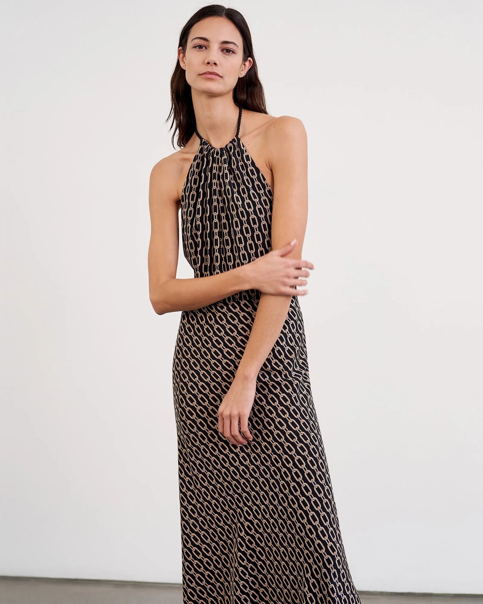 FLORIE HALTERNECK DRESS sold by Nili Lotan