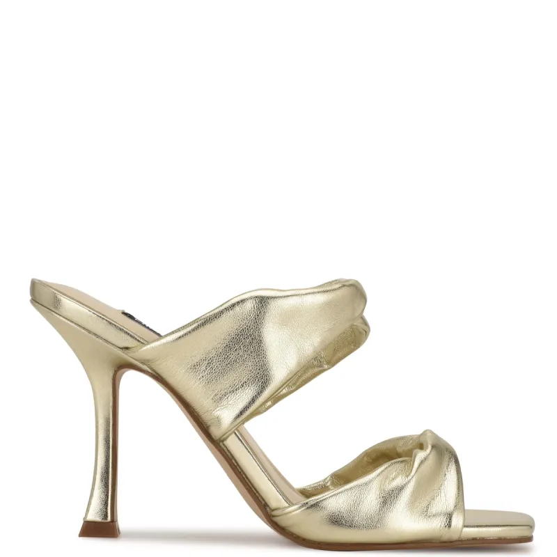 Seeya Heeled Slide Sandals sold by Nine West