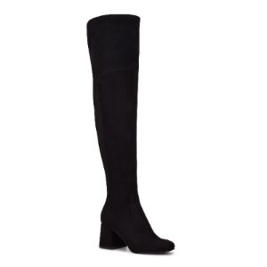 Blocky Over The Knee Heeled Boots sold by Nine West